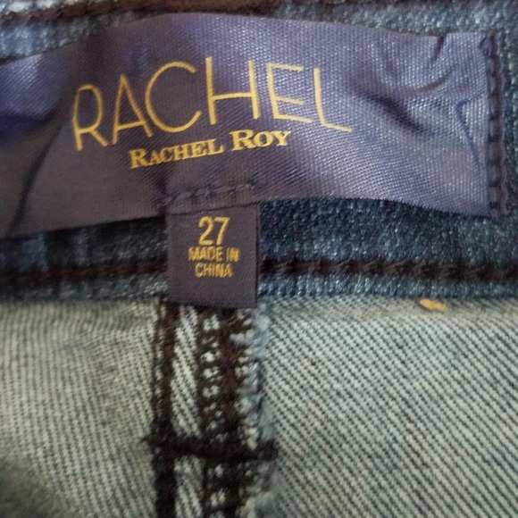 Rachel Roy Studded Skinny Jeans Size 27 High Waisted - Picture 4 of 7